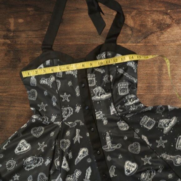 Restyle Witchy Goth Ouija Dress NWT - Picture 8 of 9